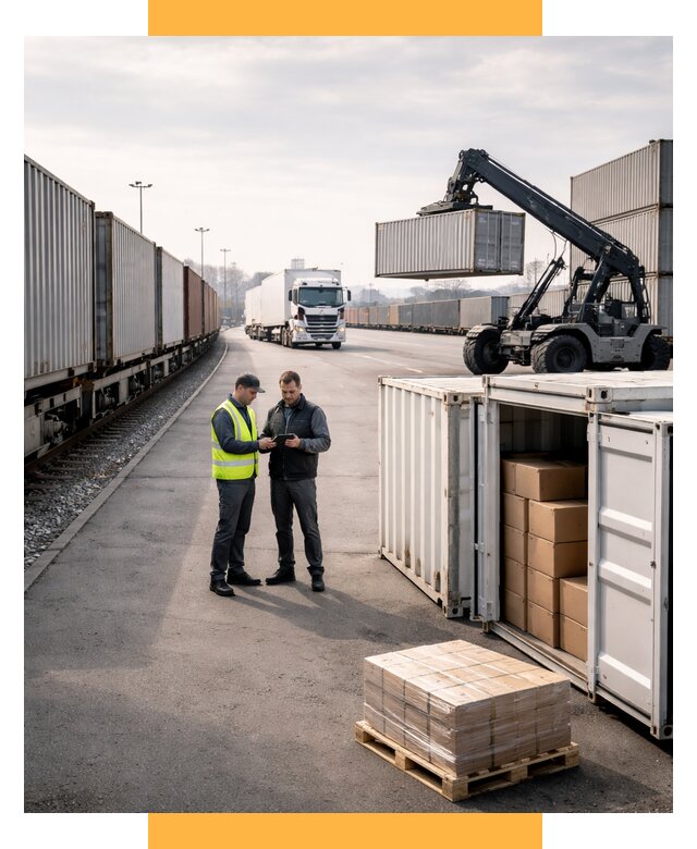 Международные мультимодальные перевозки от 45626 р. | СетСервис-Нжм