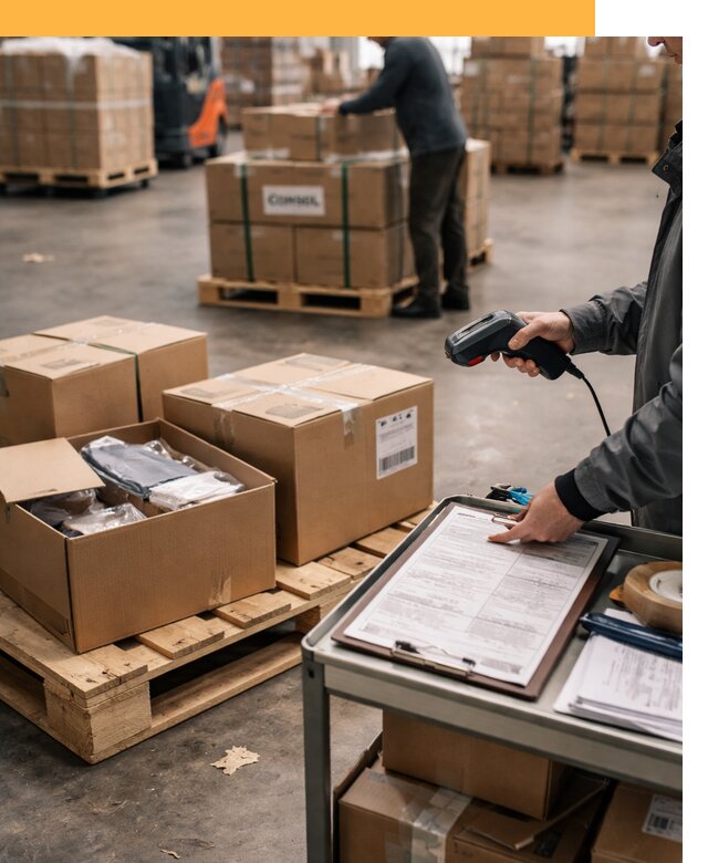 Сборные грузы из Китая: доставка, склад и таможня от 18250