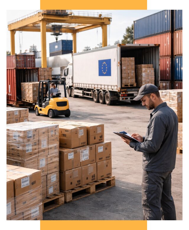 Доставка грузов из Европы от 12167 р., логистика СетСервис-Нжм