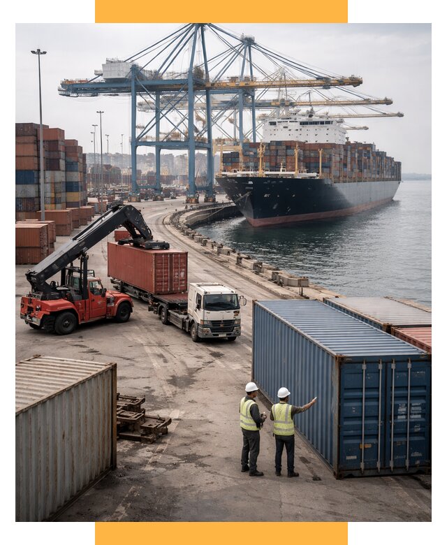 Морские перевозки из Европы от 60834 р. за контейнер | СетСервис-Нжм