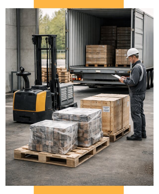 Доставка оборудования из Европы под ключ от 45626 р. | СетСервис-Нжм