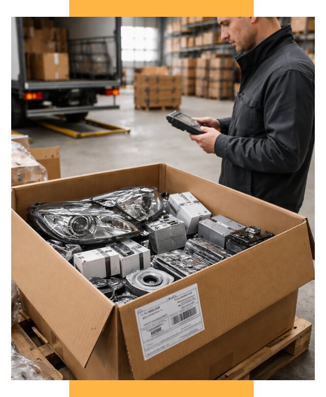 Доставка автозапчастей из Европы под ключ от 12674 р. | СетСервис-Нжм