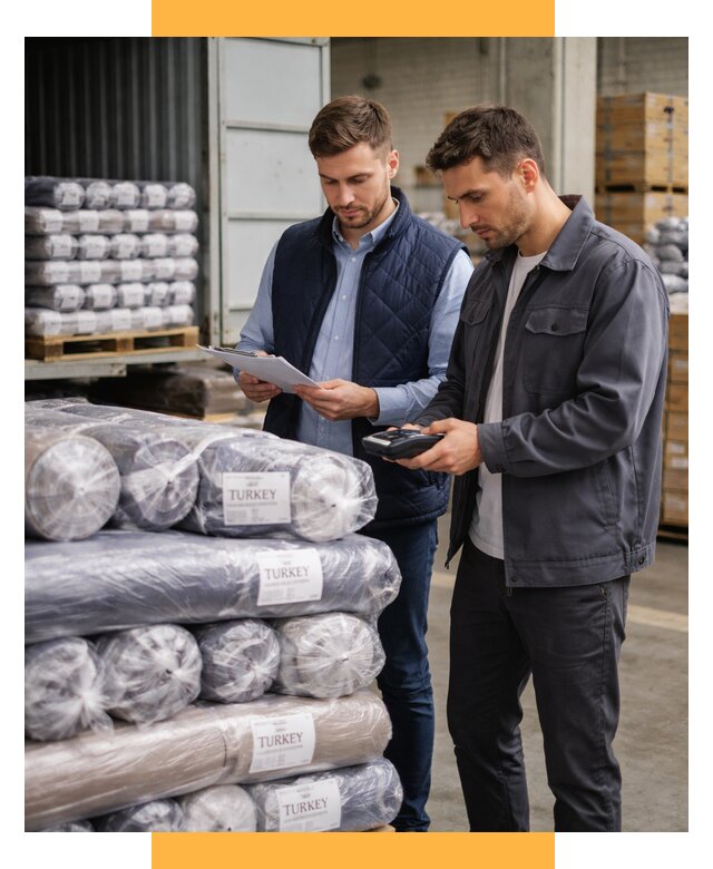 Доставка текстиля из Турции от 45626 р. под ключ, СетСервис-Нжм