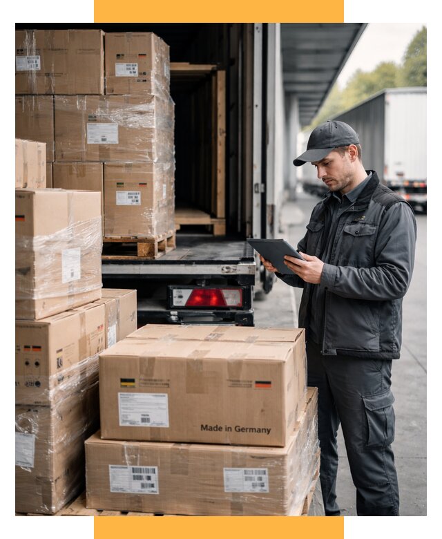 Доставка грузов из Германии от 45626 р. быстро - СетСервис-Нжм