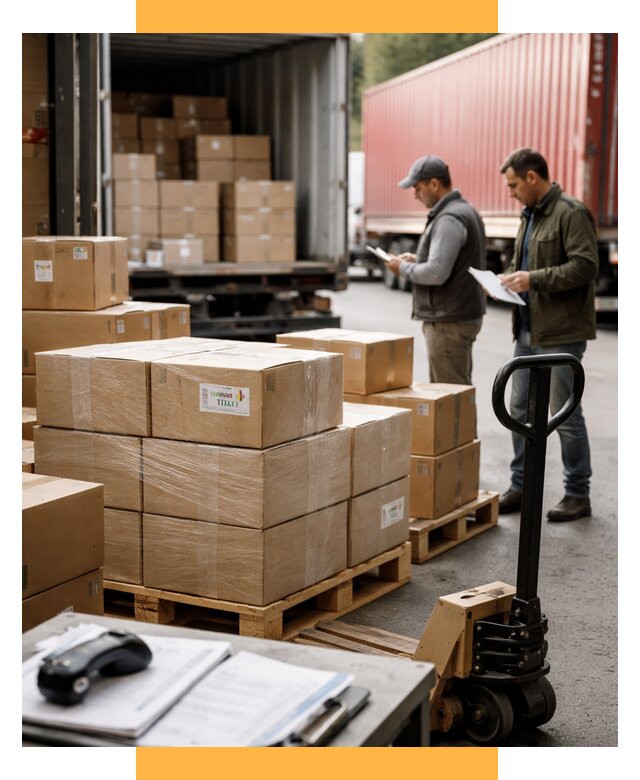 Доставка грузов из Италии в Россию от 18250 р. СетСервис-Нжм