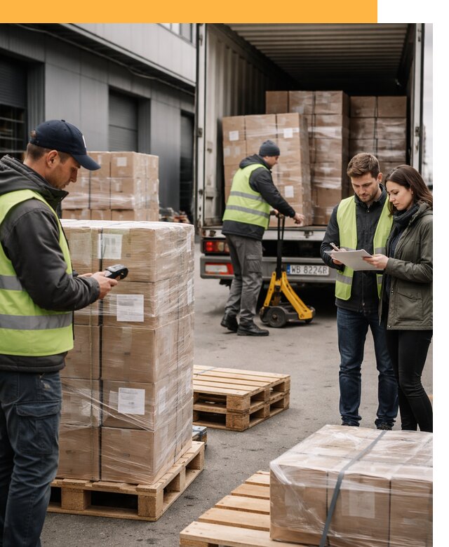 Доставка грузов из Польши: морем, авто и авиа от 7604