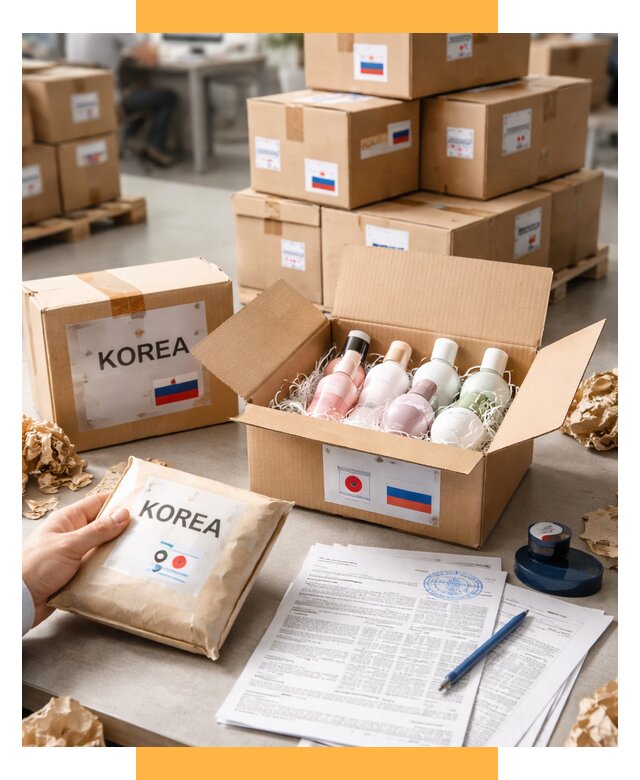 Доставка косметики из Кореи от 8618 р. под ключ | СетСервис-Нжм