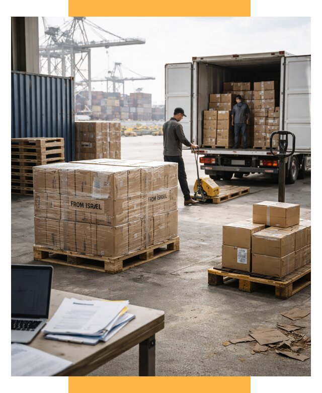 Доставка грузов из Израиля от 15209 р., логистика от СетСервис-Нжм