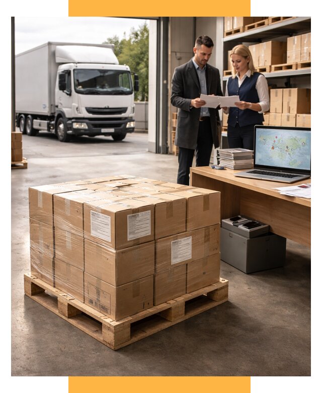 Доставка грузов в Европу от 7604 р. — логистика СетСервис-Нжм