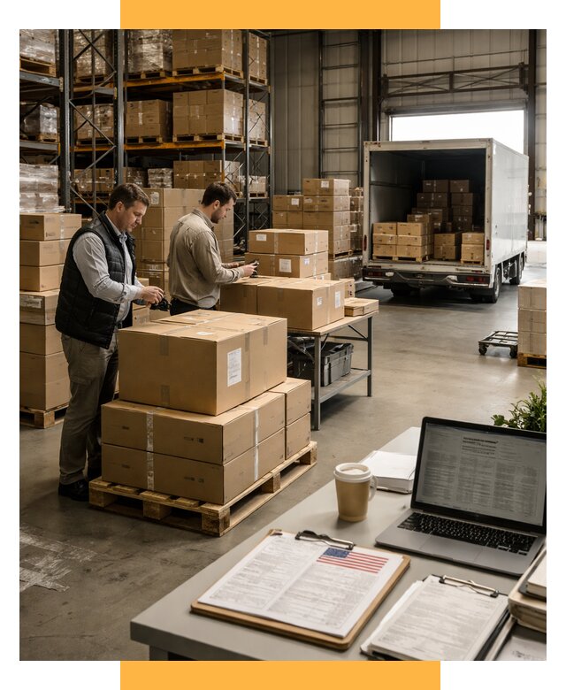 Доставка грузов в США от 6590 р., логистика и экспорт СетСервис-Нжм