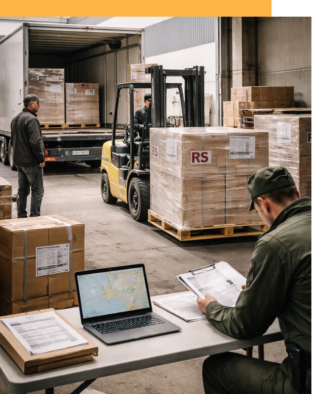 Доставка грузов в Сербию от 45626 руб, международные перевозки