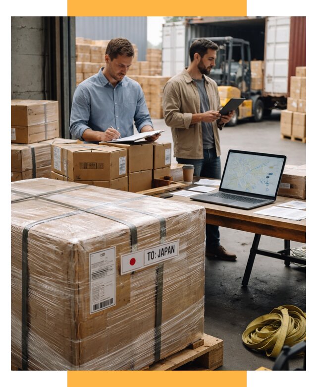 Доставка грузов в Японию от 25348 р., логистика СетСервис-Нжм