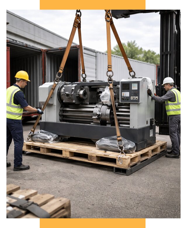 Перевозка станков и таможня от 60834 р. | СетСервис-Нжм логистика