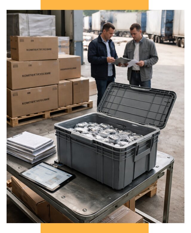 Перевозка комплектующих из Китая от 6590 р. | СетСервис-Нжм