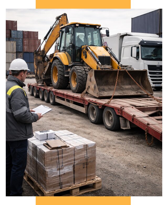 Международная перевозка спецтехники от 45626 р., СетСервис-Нжм