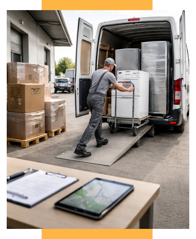 Перевозка бытовой техники от 6590 р. - логистика СетСервис-Нжм