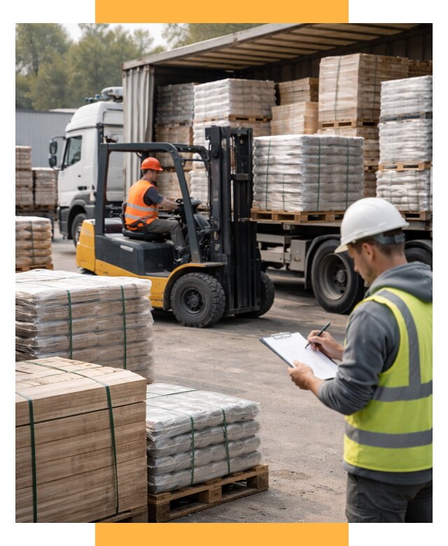 Перевозка строительных материалов от 5576 р. | СетСервис-Нжм