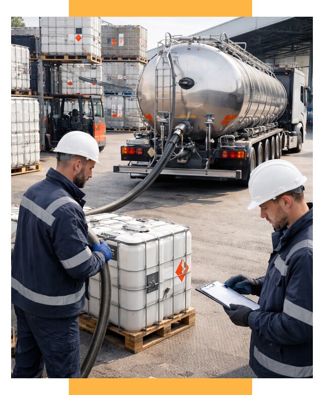 Перевозка химического сырья от 8618 р. Логистика СетСервис-Нжм