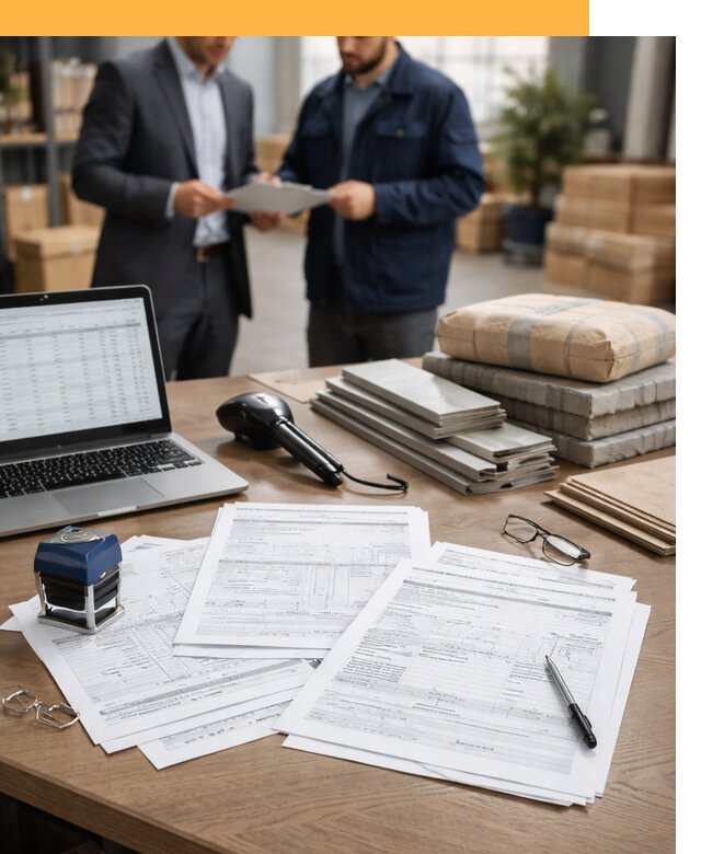 Таможенное оформление строительных материалов от 8618 руб.