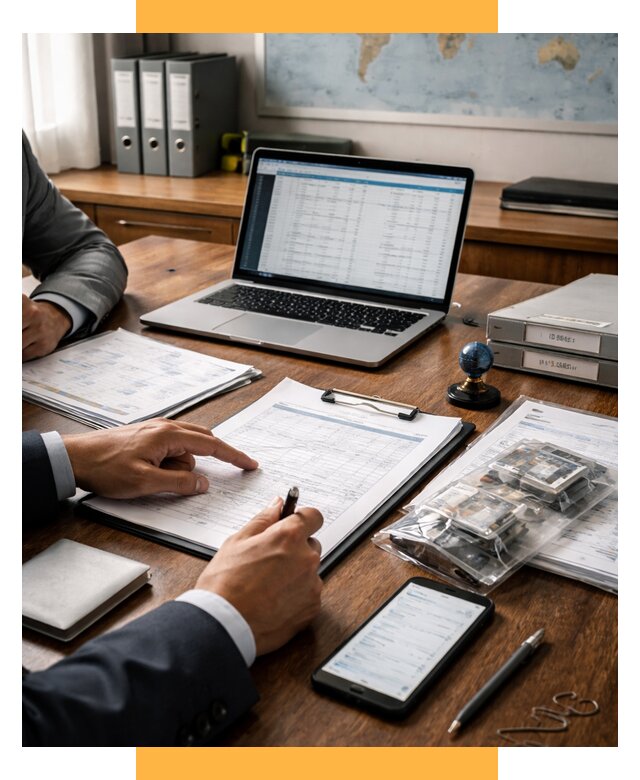 Проверка поставщика за рубежом от 8618 р. | СетСервис-Нжм аудит