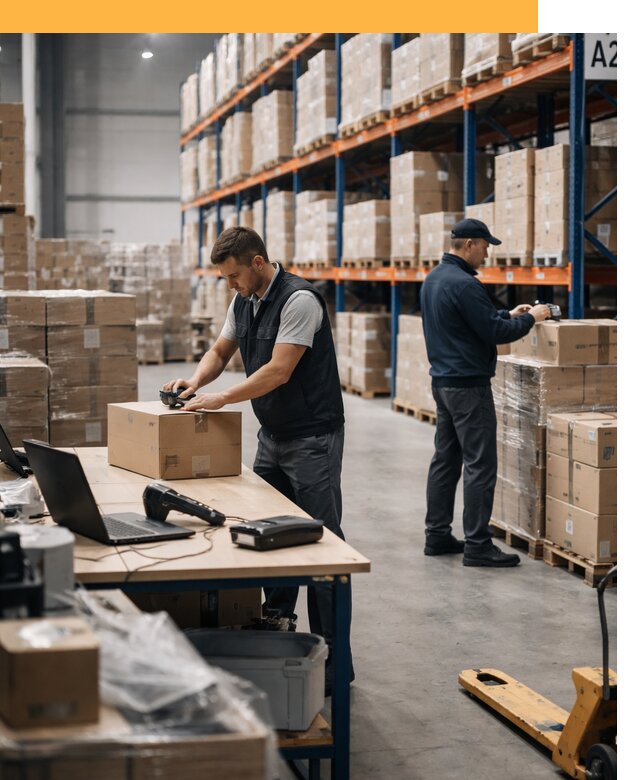 Склад консолидации в Европе: хранение, сортировка от 6590